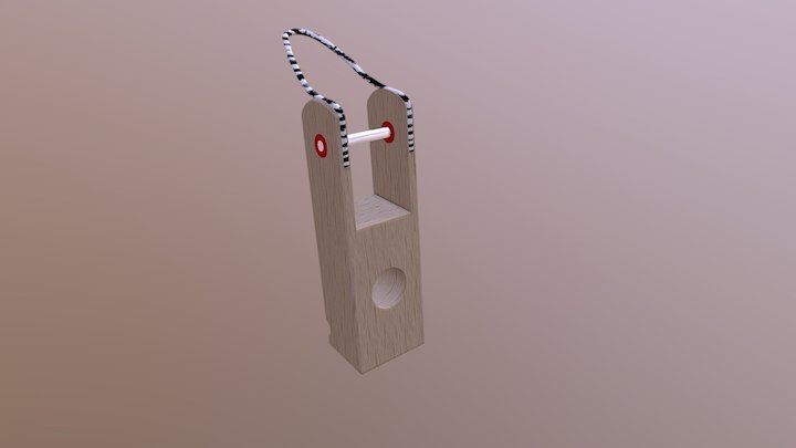 Hammernusskapsel 3D Model