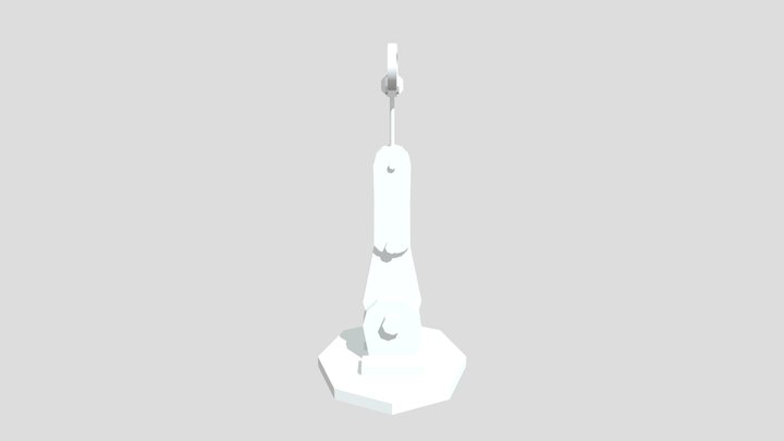 Robot Arm with Rigging 3D Model