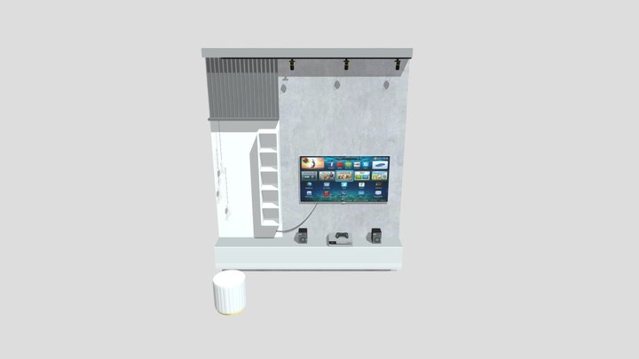 Dressing+ TV Cabinet 3D Model