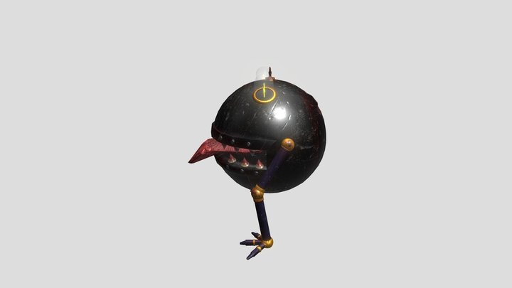 Mech Frog Vending Machine 3D Model