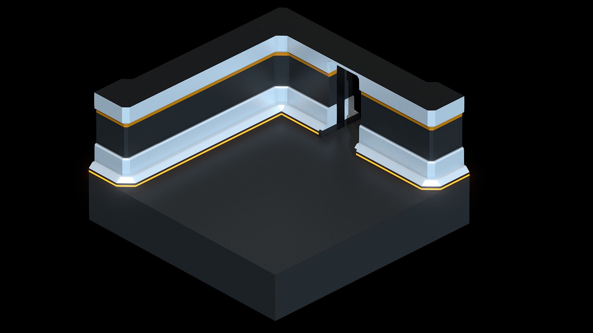 Scifi wall modules