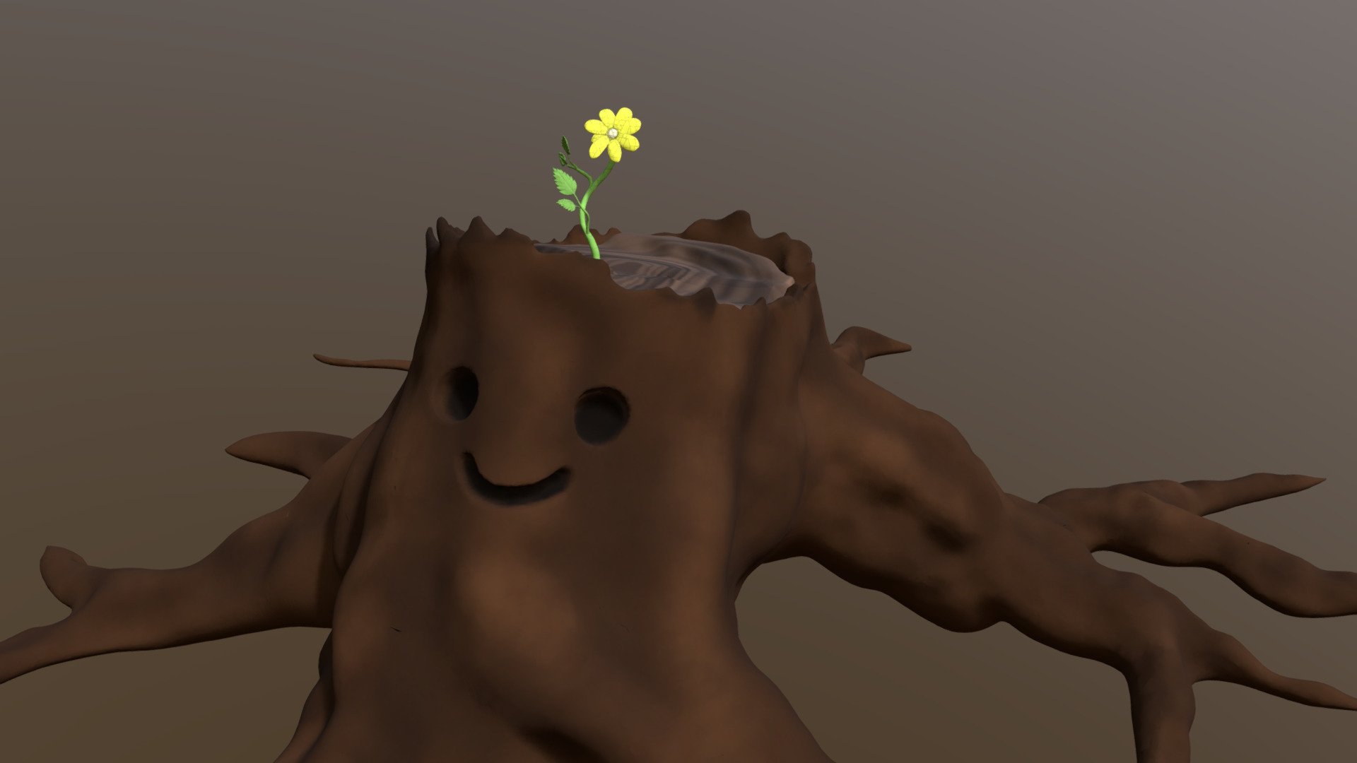 Friendly Stump - One Sculpt Per Day - 5
