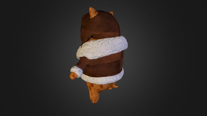 Pilot Kitty 3D Model