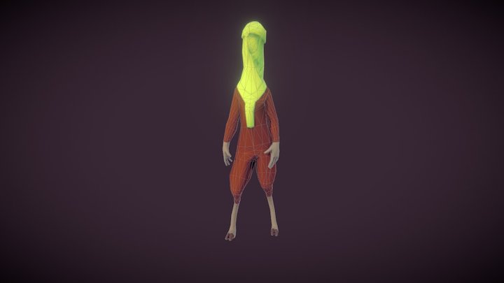 Animation - Idle - Azalaï 3D Model