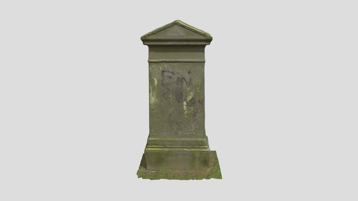 Old Gravestones Pbr Scan 06 – Free 3D Model STL