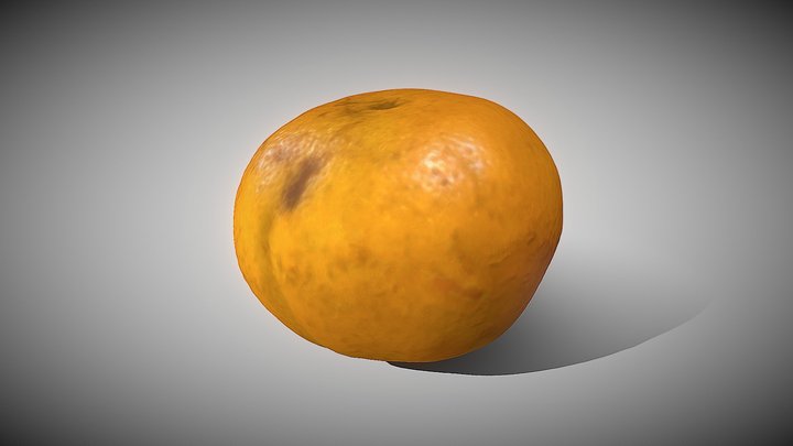 Tangerine 3D Model