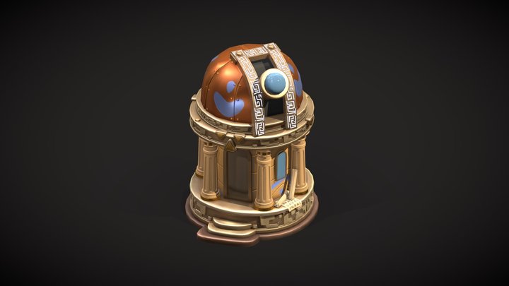 Atlantis Observatory 3D Model