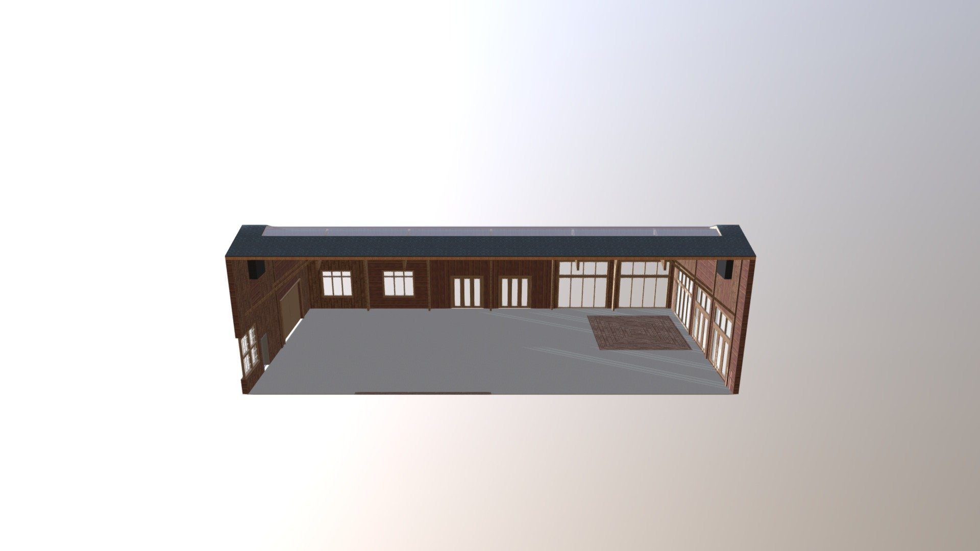 Barn Section - 3D model by 3D Model Management (@3dmodelmanagement ...