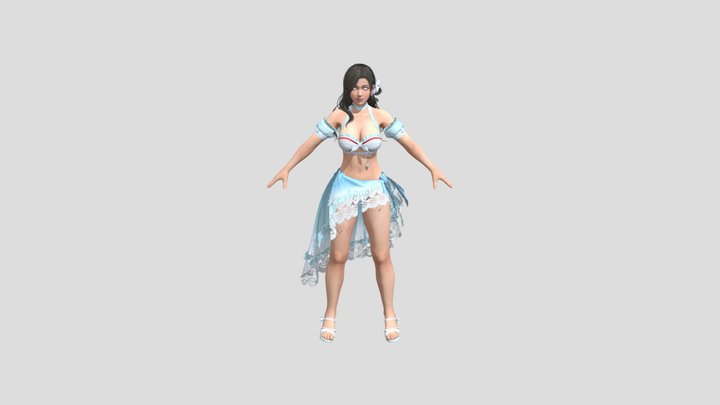 kisakiyuri 3D Model