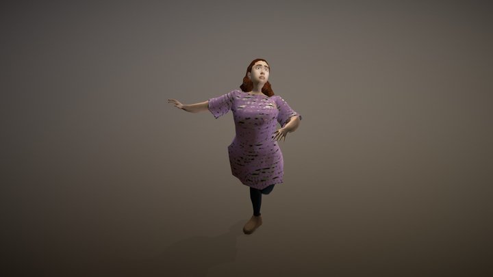 Daphne Merced Gonzalez 3D Model