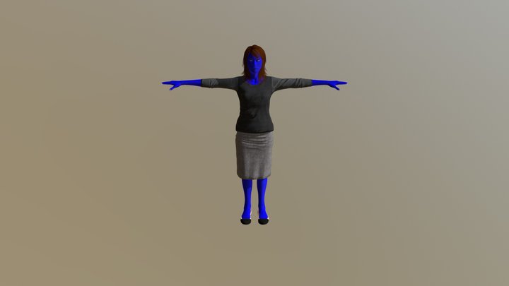 Avatarian Female 1 3D Model