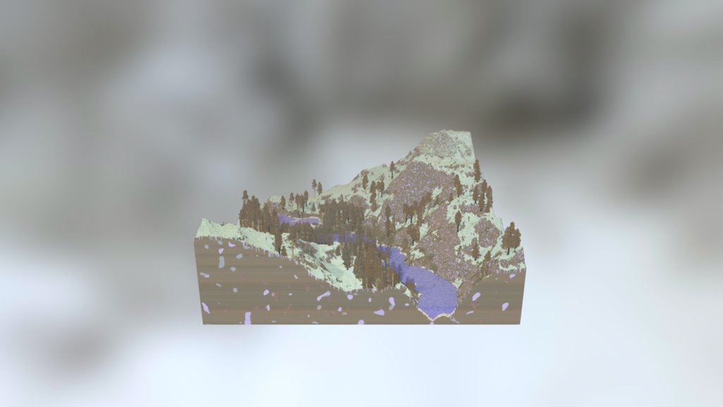 First try at World Machine + WorldPainter.