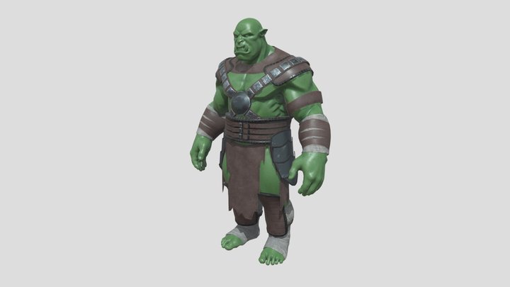 Procedural Orc armor test 3 – Gratis 3D-model STL