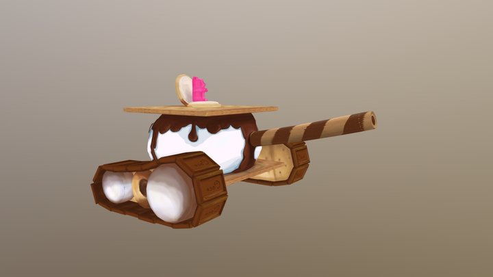 Smoretank #WeaponChallenge 3D Model