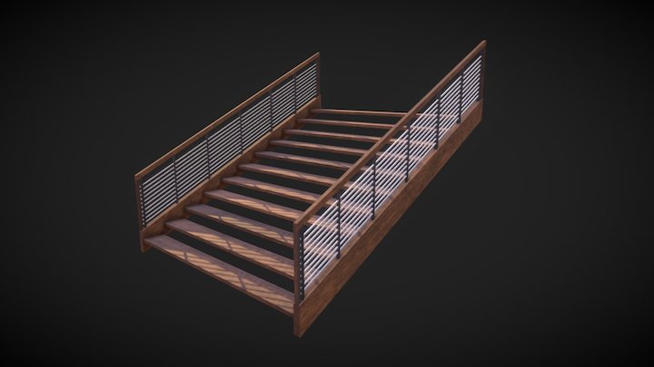 strairs 3D Model