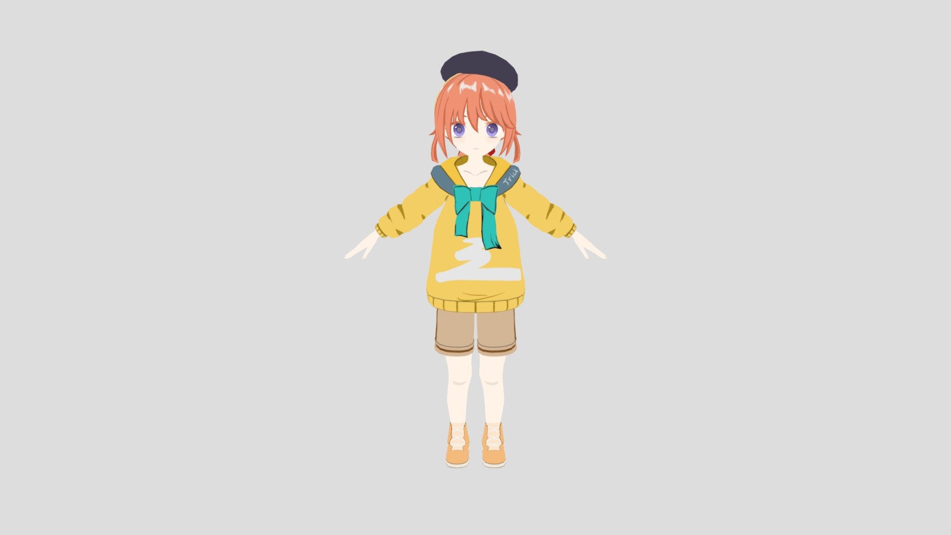 cartoon figure - Download Free 3D model by Trickstar_QJJ [32b5254 ...