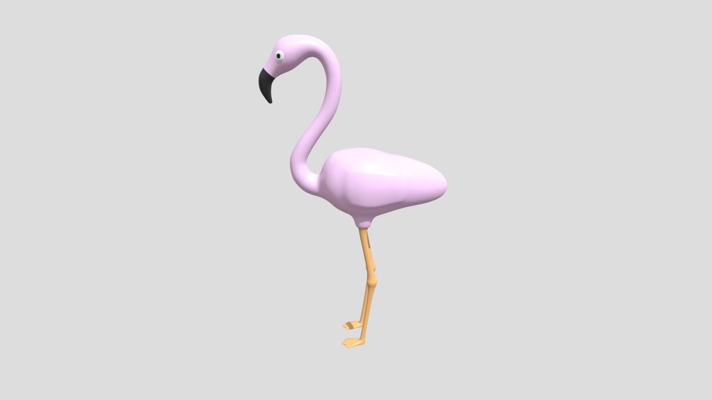 Pink Flamingo Lawn Decoration