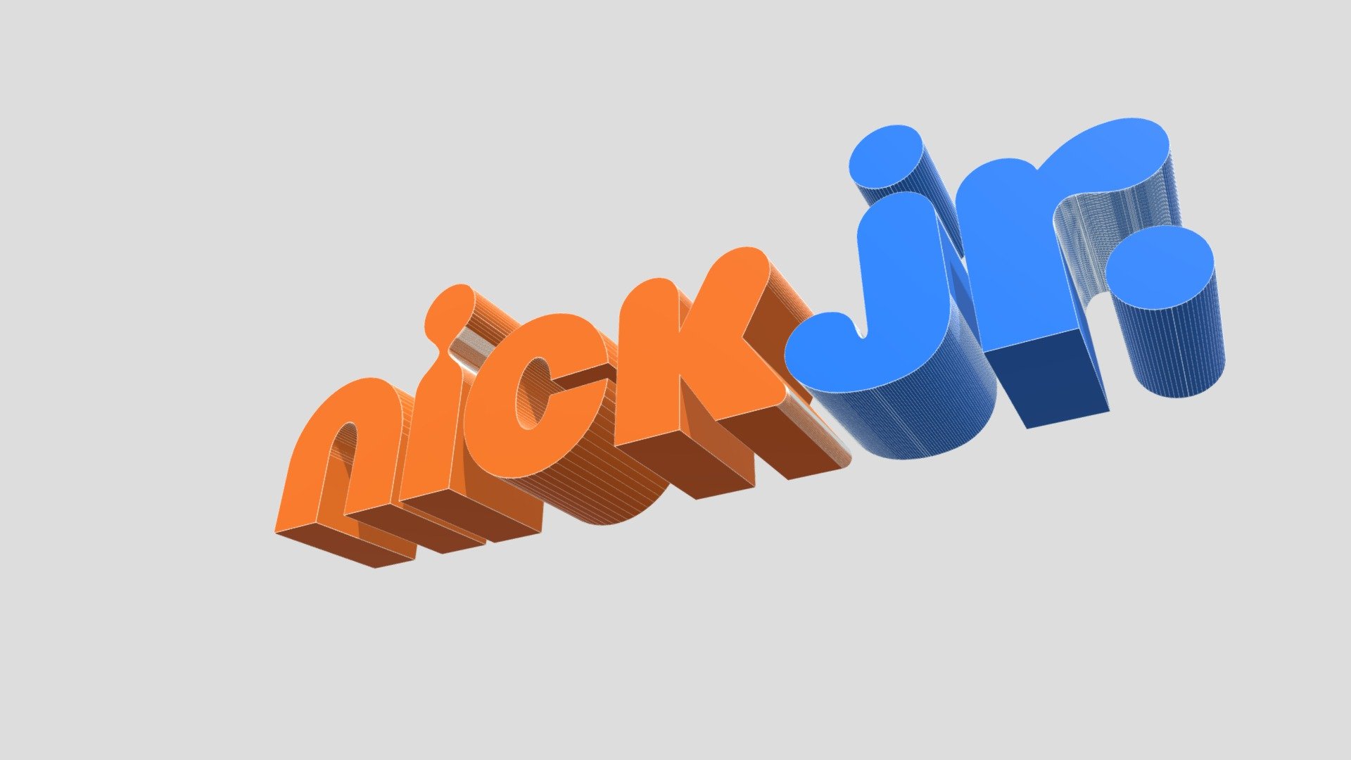 nickjr logo (2009-Presents) - Download Free 3D model by Bienvenido el ...