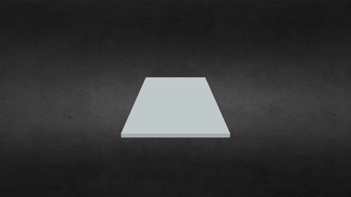 Realistic Florescent Office Light 3D Model