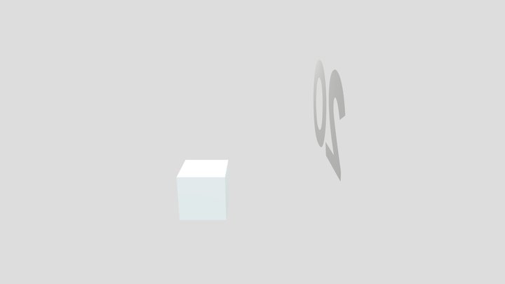 Proxima Nova Black Test 3D Model