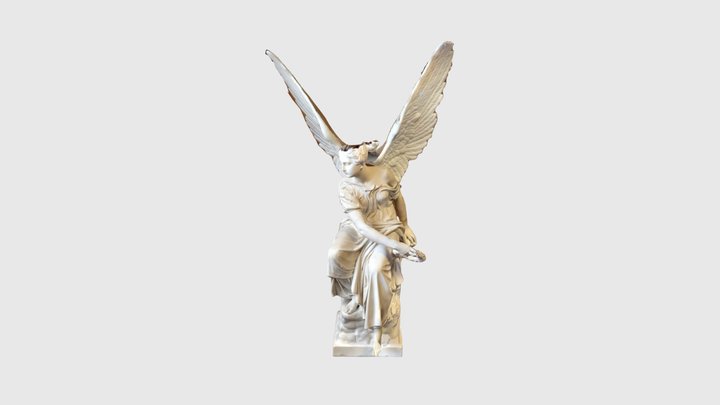 Angel Statues, Alte Nationalgalerie, Berlin 3D Model