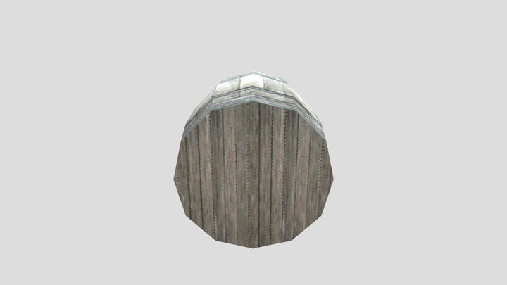 Tunna (Granny 1 Barrel) 3D Model