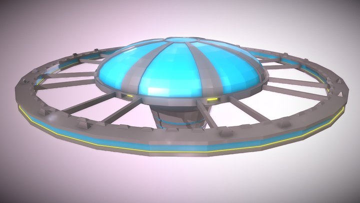Impulse Drive - Outpost 3D Model