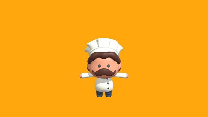 TinyChef 3D Model