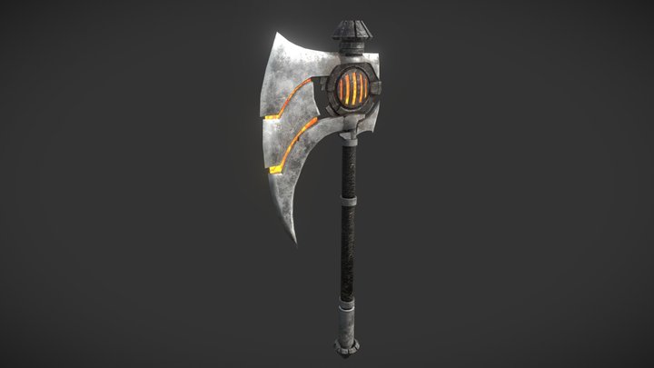 Forge Axe - Weapon Model 3D Model