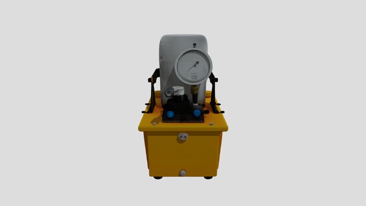 Unidade Hidráulica Portátil 3D Model