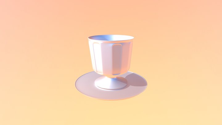 Tea Cup 3D Model