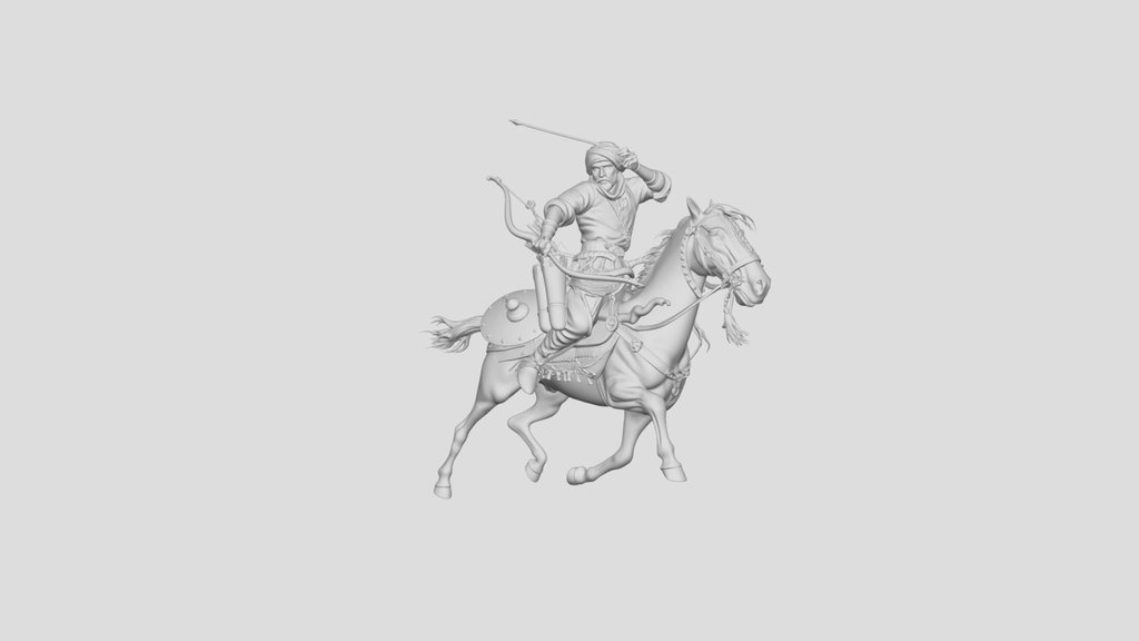 Mounted Parthian archer V-VI Century
