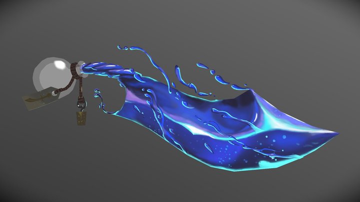 Water Blade 3D Model