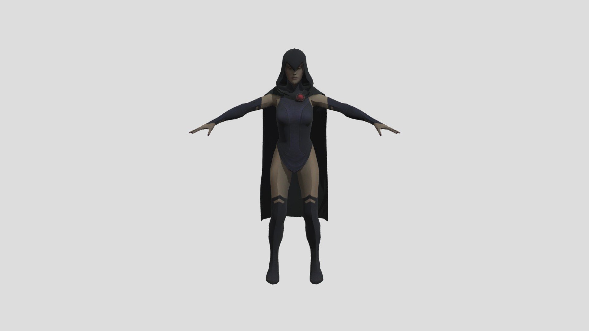 Rachel Roth Teen Titans Raven - Download Free 3D model by Tigerar1 ...