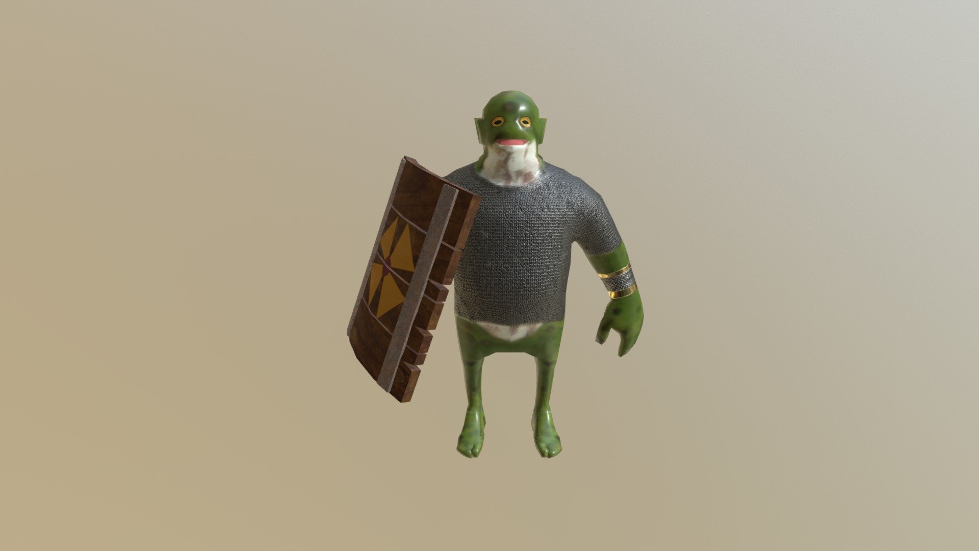 Frogman/Goblin - 3D model by James (@jestevens) [32bdb7f] - Sketchfab