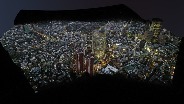 NIGHT CITY JAPAN 3D Model
