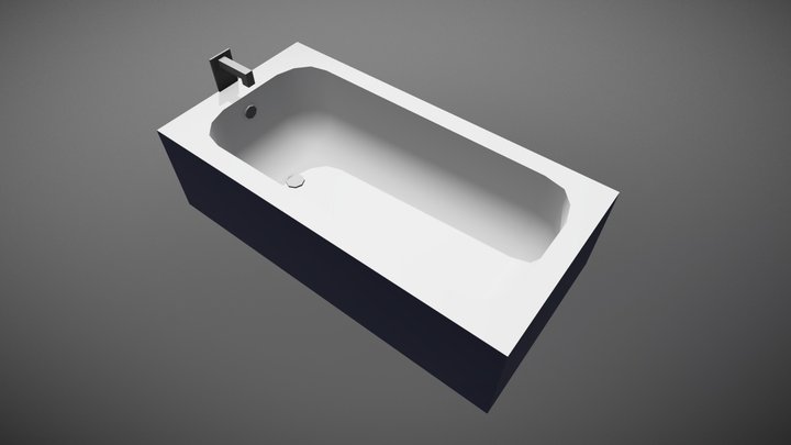 Tub - Household Props Challenge - Day 30 – Modello 3D gratuito STL
