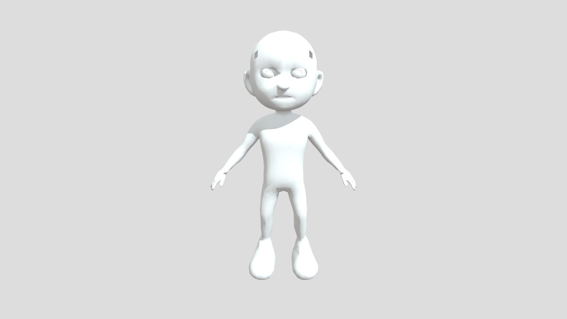 Modelagem De Personagem 3d Model By Rafaela Oliveira [32be026