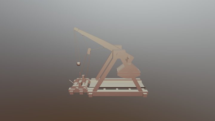 Catapulta 3D Model