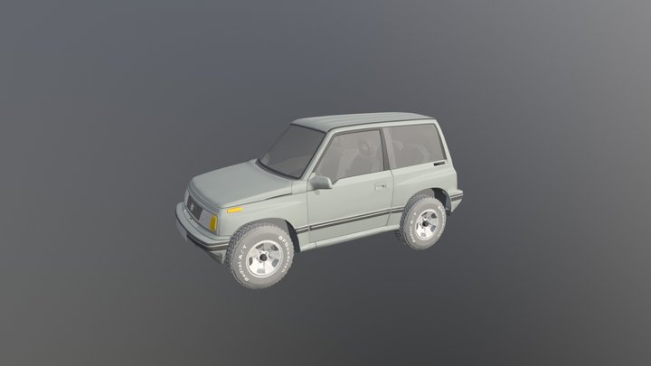 Suzuki- Vitara'1989 3doors 3D Model