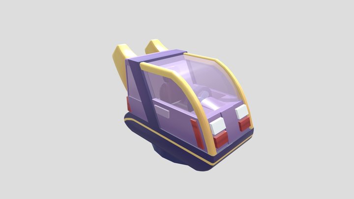 Pactropolis Hover Car 3D Model
