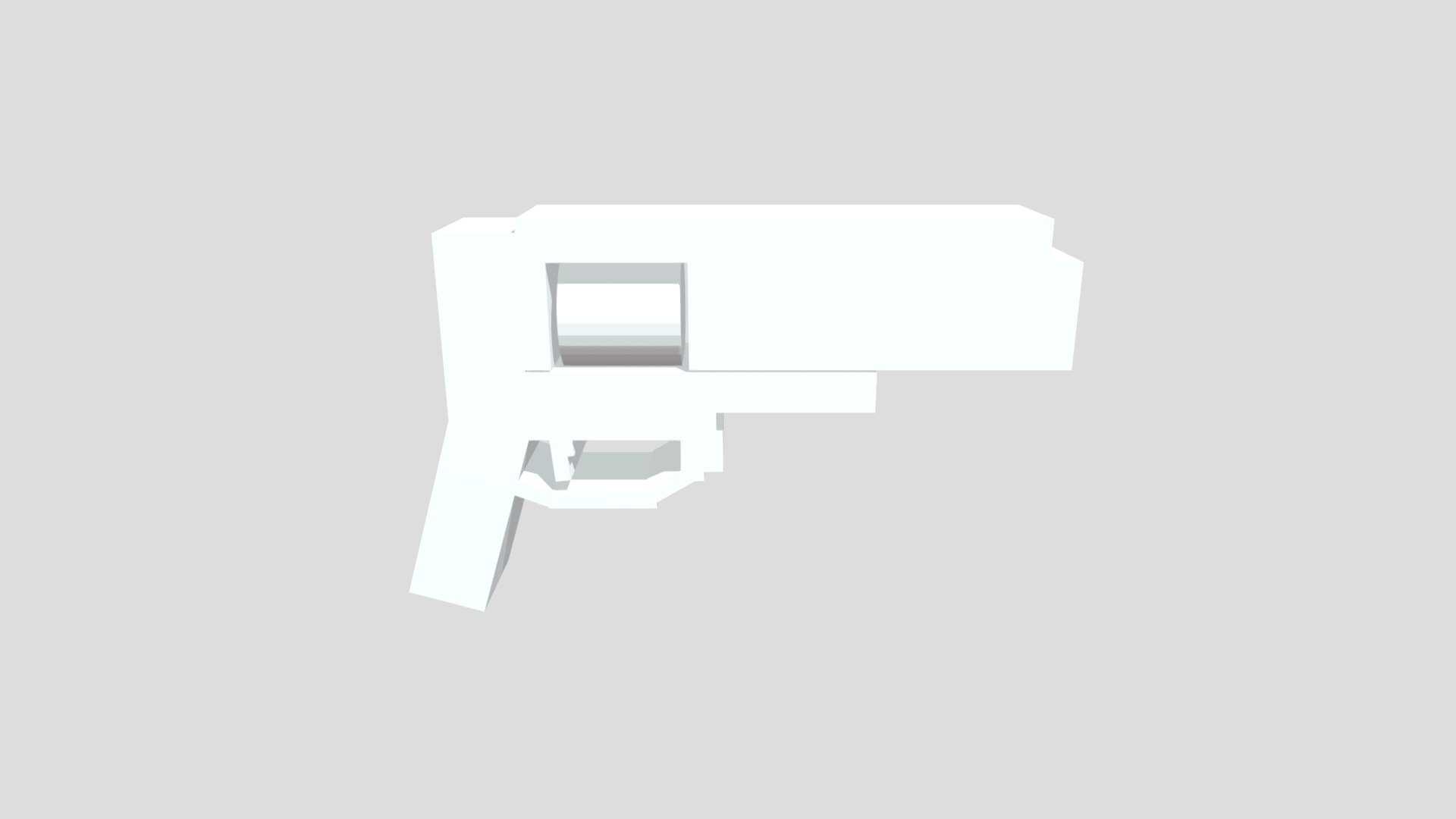 SimpleRevolver - 3D model by steven_123 [32c180b] - Sketchfab