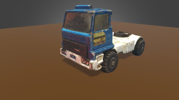 Toy Truck 3D Model