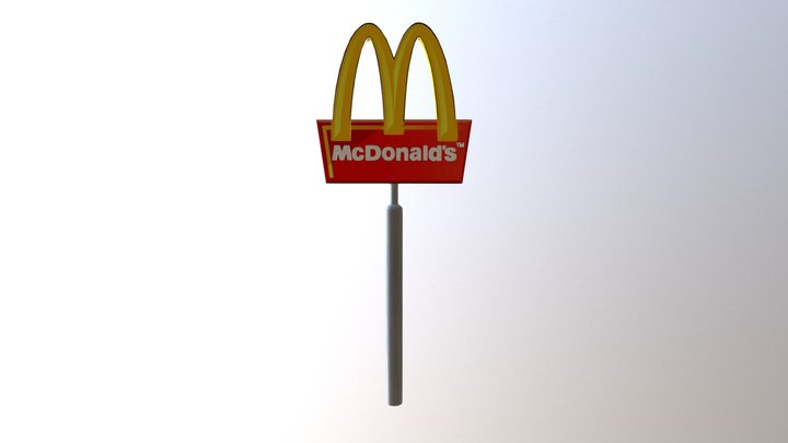 Mcdonalds Props By MonKeydu13 3D Model