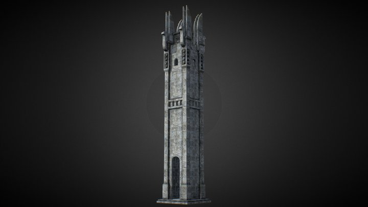 Tower Shrine 3D Model