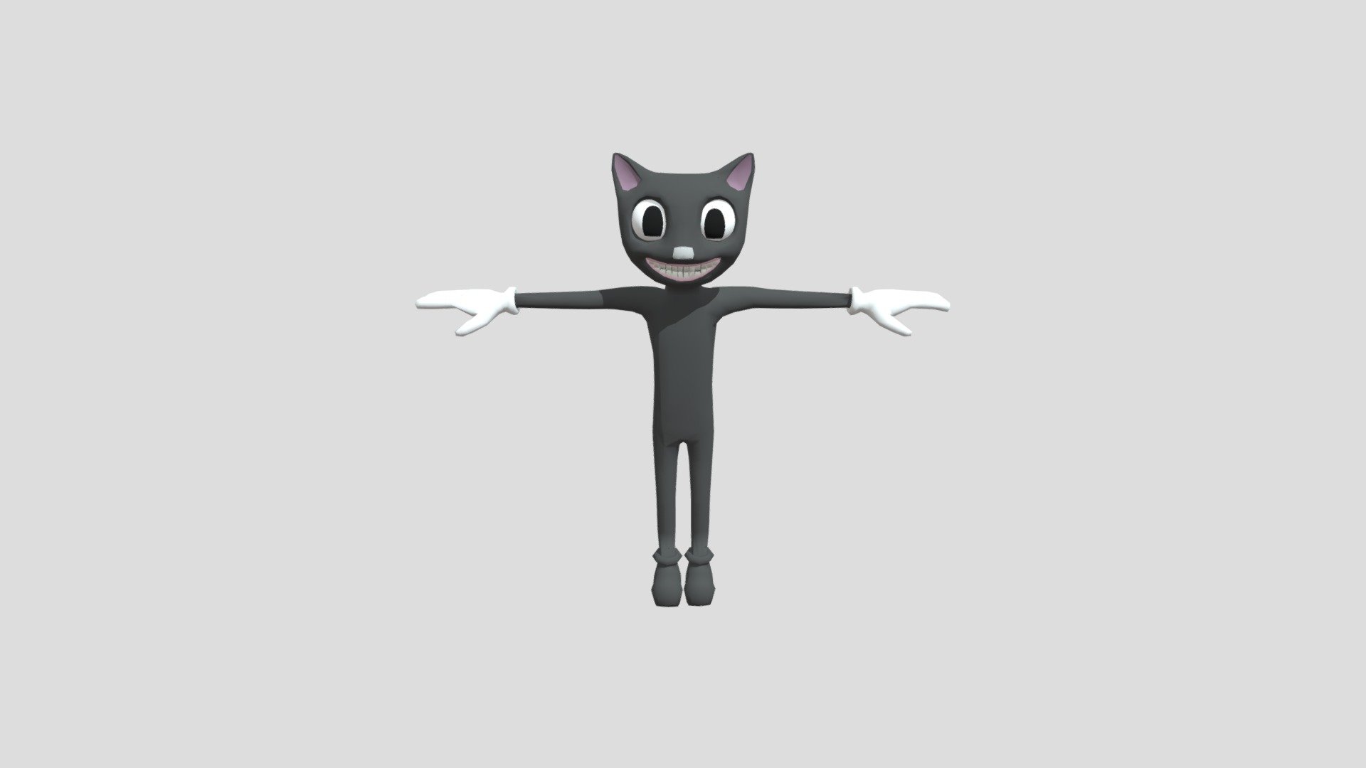 chicken gun cartoon cat mob - Download Free 3D model by amogusstrikesback  (@amogusstrikesback) [32c432c]