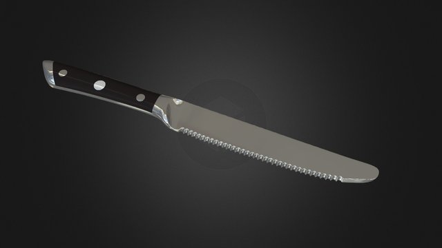 Gladiator Steak Knife 3D Model