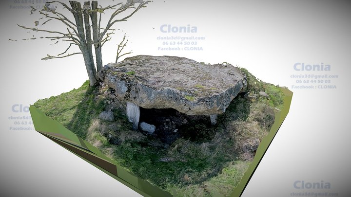Dolmen 3D Model