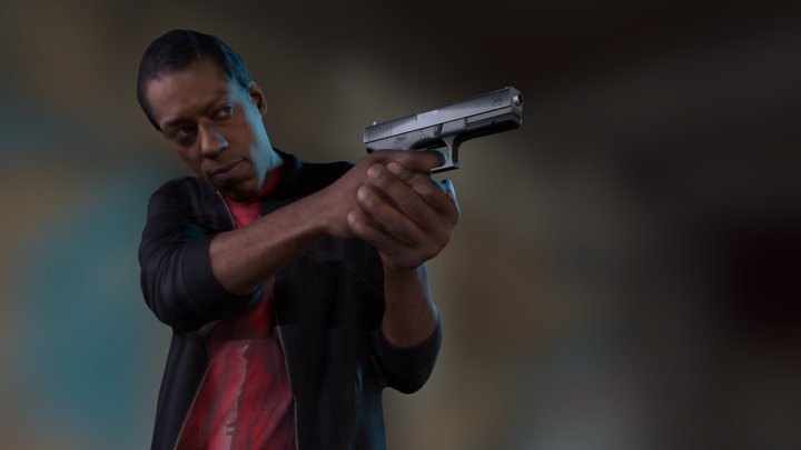 Orlando Jones 3D Model
