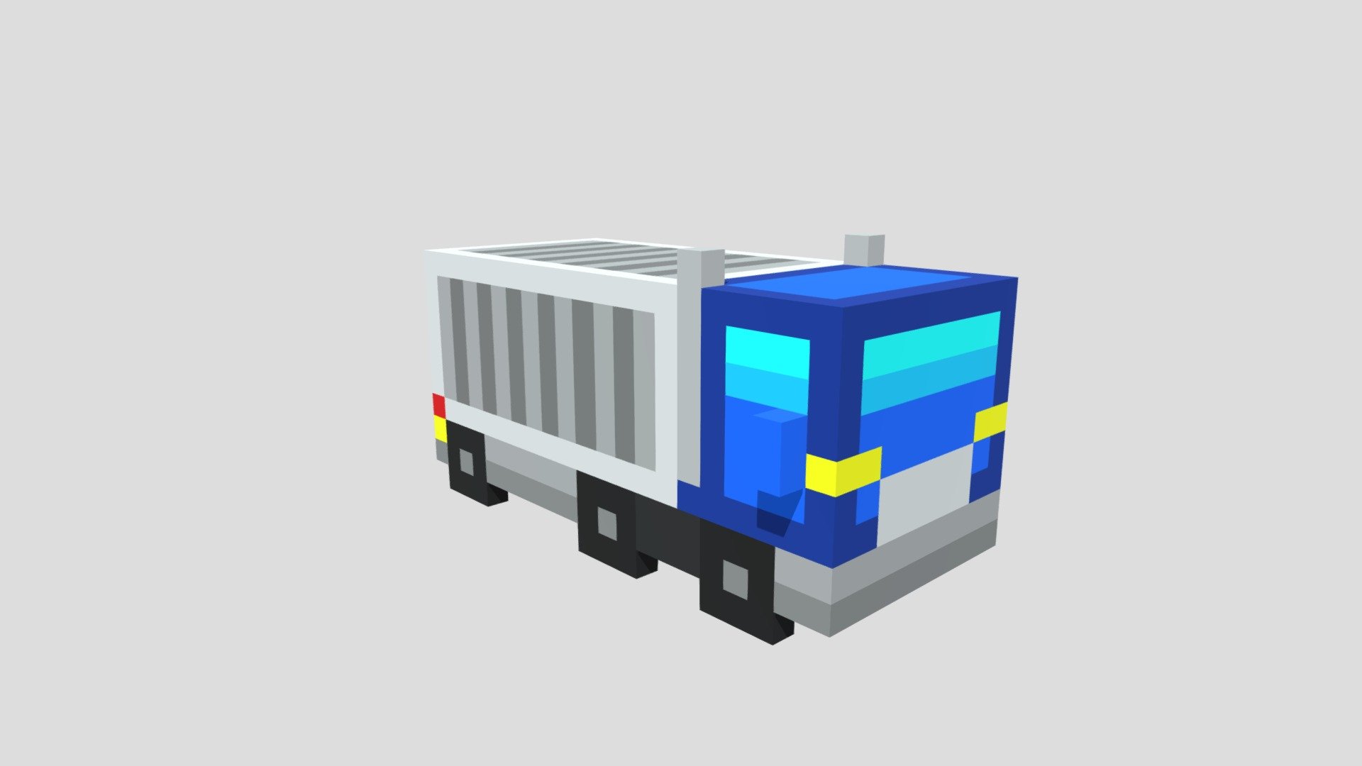 MagicaVoxel-Truck